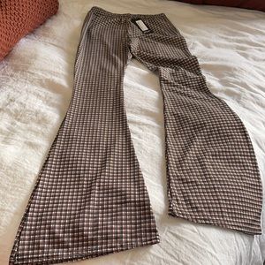 Flared pants, brand new, nasty gal, size 10
